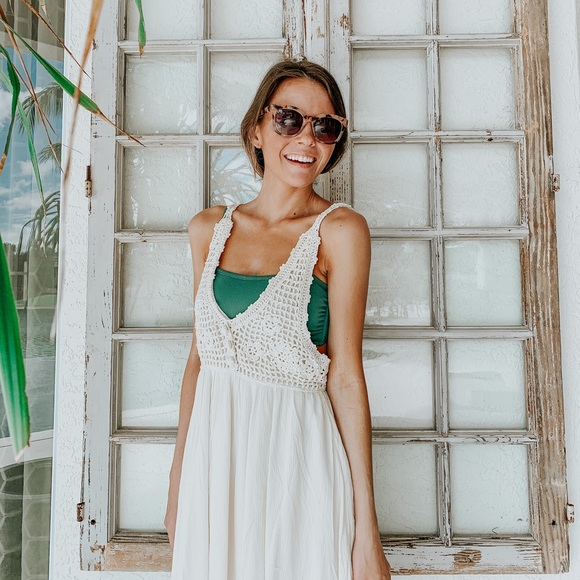 Crochet Cover Up Dress - Picture 1 of 4